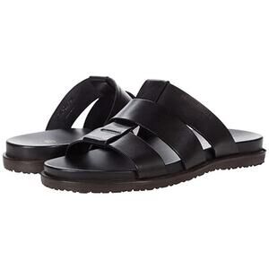 Bruno Magli Men's Black Leather Empoli Slide Sandal 9M